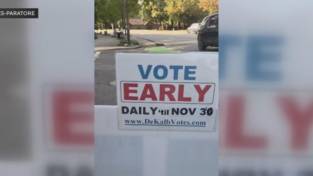 Incorrect early voting signs in Decatur raise voter concerns — Vinings Community news